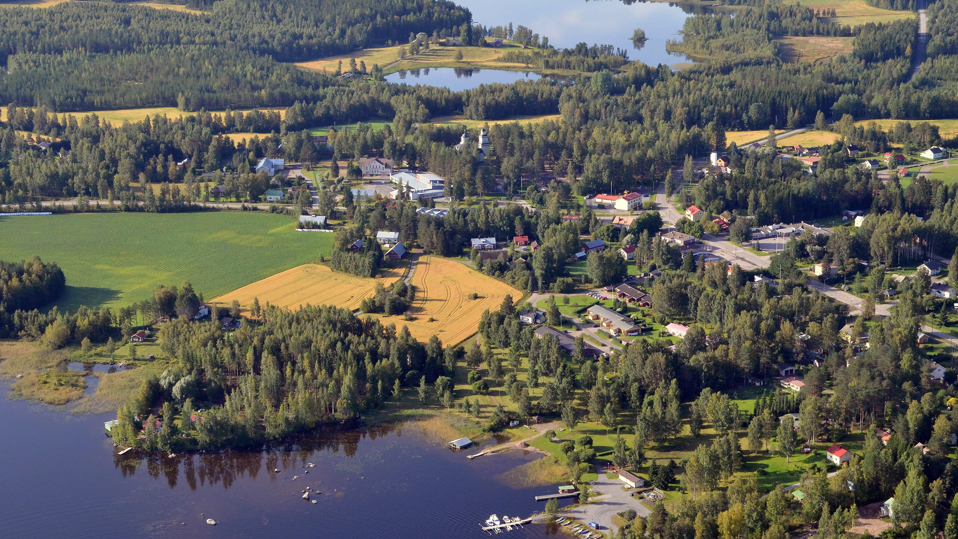 Metsien, peltojen ja järvien Konginkangas