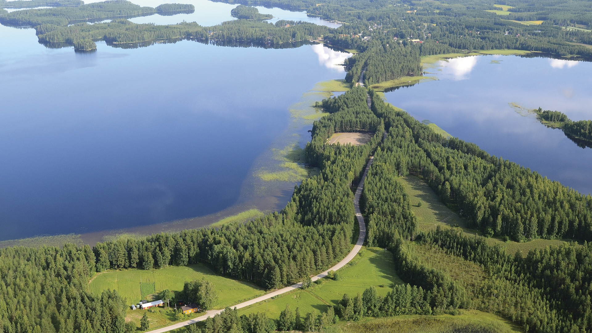 Sumiainen - metsät ja järvet