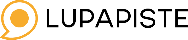 Lupapisteen oranssinen logo