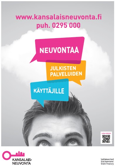 Kansalaisneuvonta ohjaa oikeaan julkiseen palveluun ja neuvoo palveluiden käytössä. Kansalaisneuvonnassa ei voi saada vireille viranomaisasioita — sen sijaan opastamme sinut oikean viranomaisen luokse.