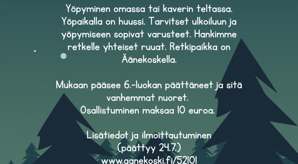 Nuorten telttayöretki