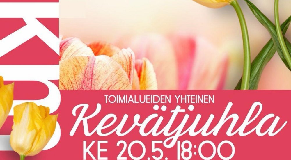 Toimialueiden yhteinen kevätjuhla