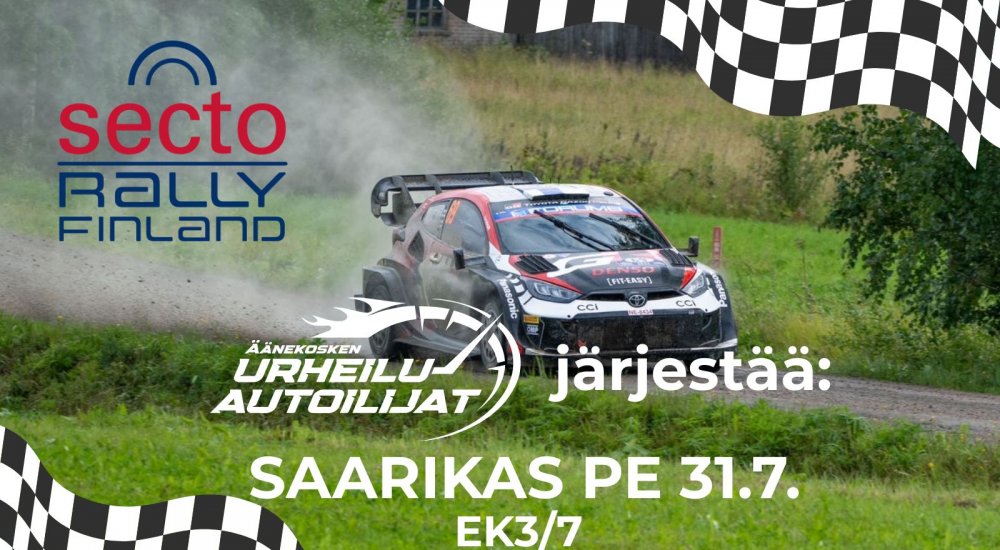 Secto Rally Finland - Saarikkaan EK 3/7