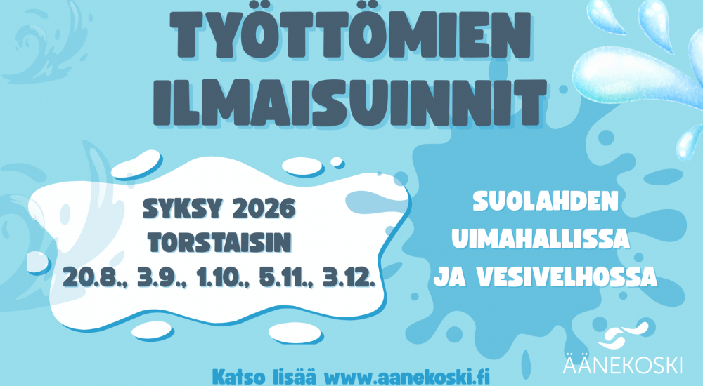 Työttömien ilmaisuinnit uimahalleissa