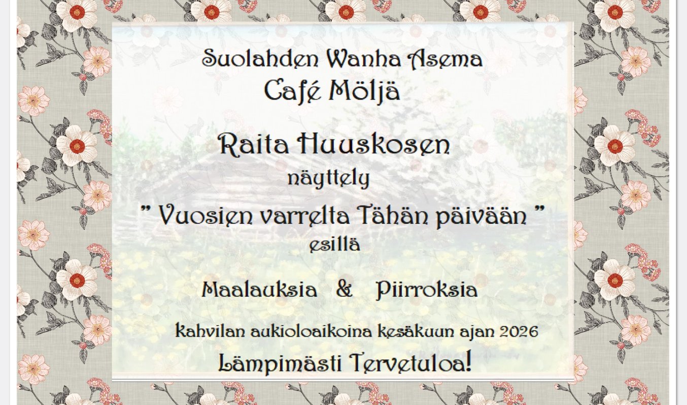 Vuosien varrelta Tähän päivään -taidenäyttely