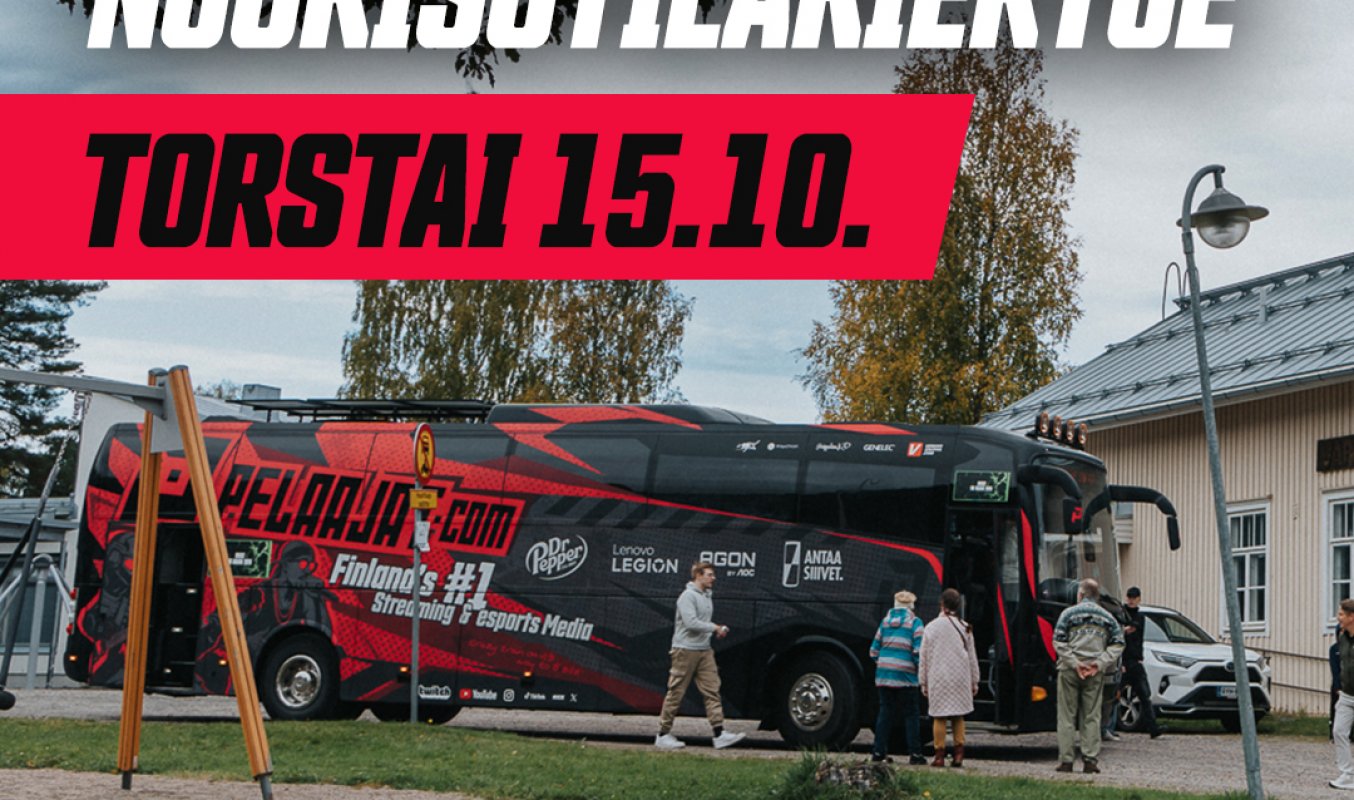 Pelaajat.com Tour at Äänekoski youth spaces Thu 15 Oct