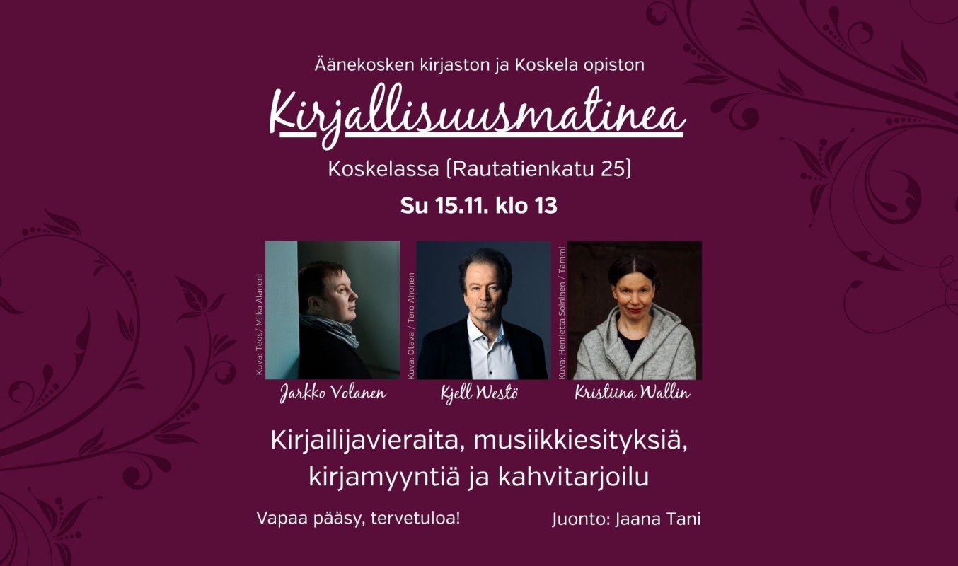 Kirjallisuusmatinea