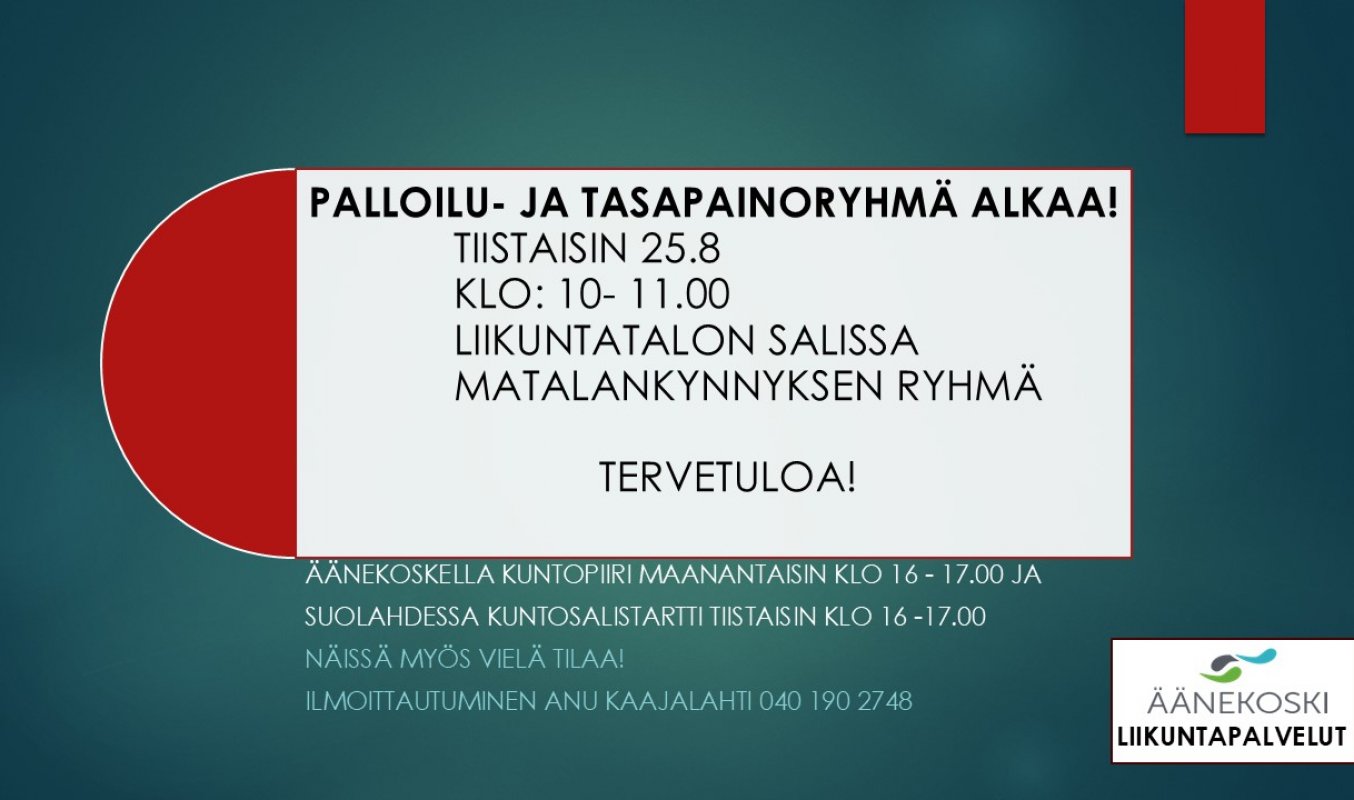 Palloilu- ja tasapainoryhmä