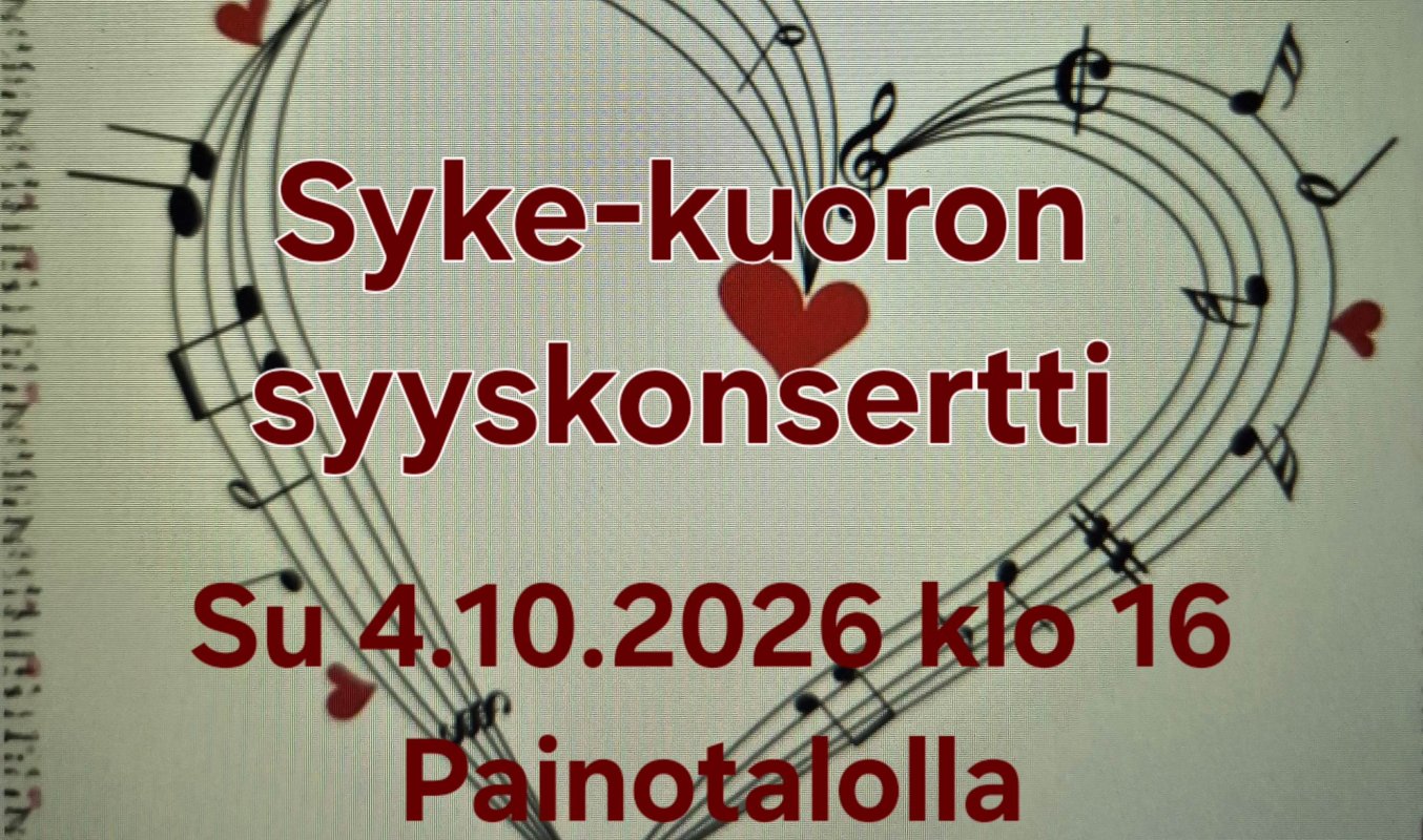 SYKE-KUORON SYYSKONSERTTI