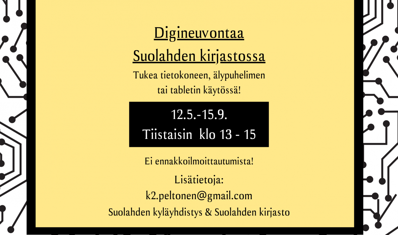 Digital help at Suolahti Library