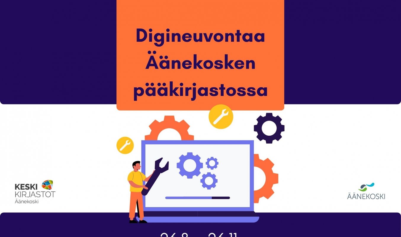 Digital help at Äänekosken pääkirjasto