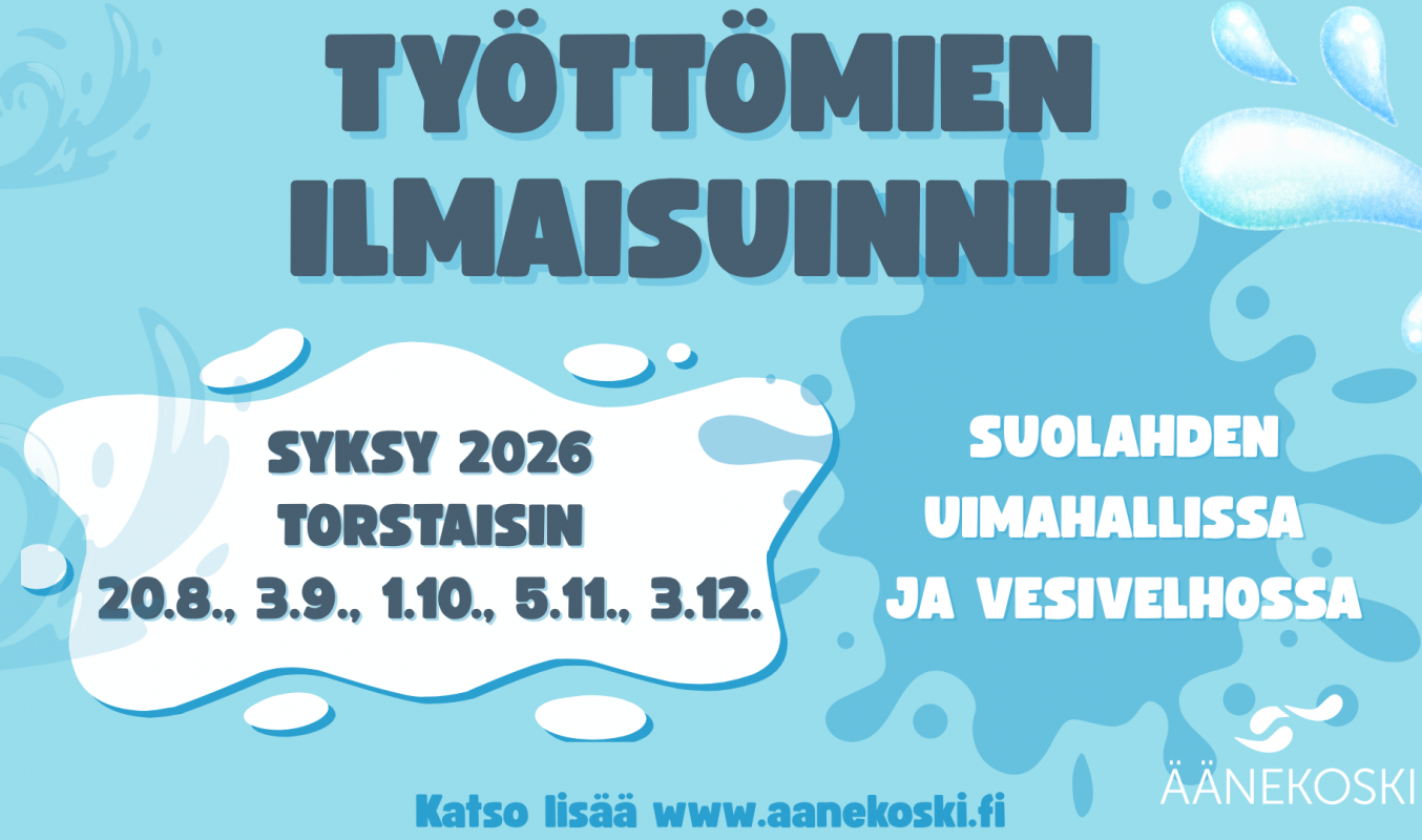Työttömien ilmaisuinnit uimahalleissa
