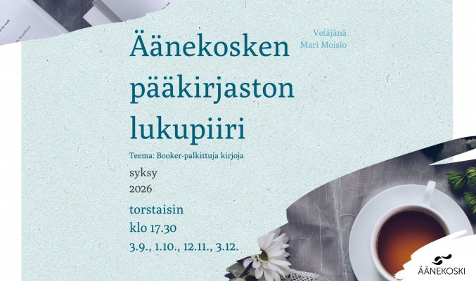 September Book Club at Äänekoski Main Library