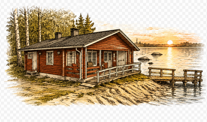 Kesäilta Kivilahdessa – enemmän kuin pelkkä sauna