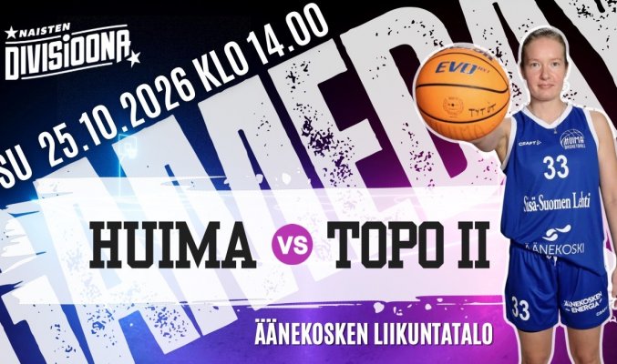 Naisten 1D Äänekosken Huima vs. Torpan Pojat II