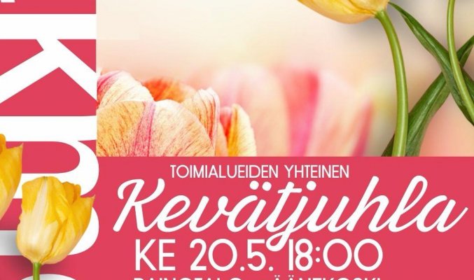 Toimialueiden yhteinen kevätjuhla