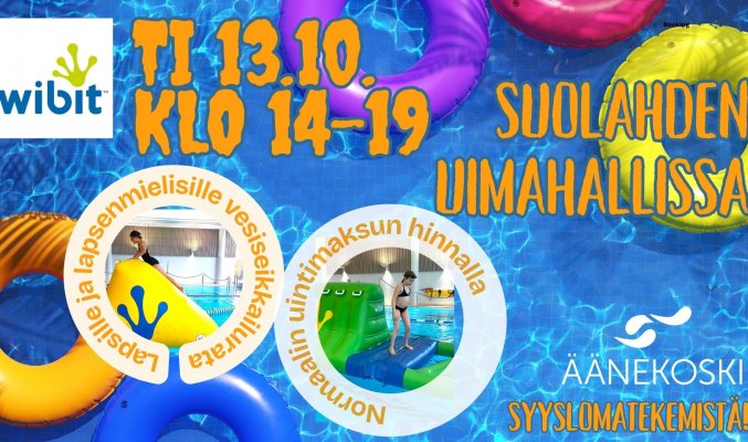 Wibit water adventure course for the autumn break