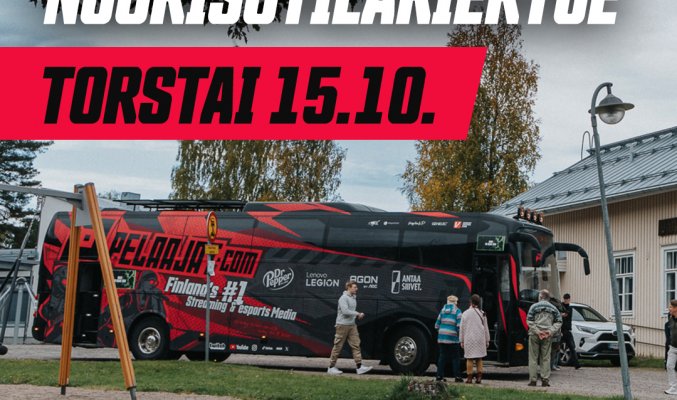 Pelaajat.com-kiertue Äänekosken nuorisotiloilla to 15.10.