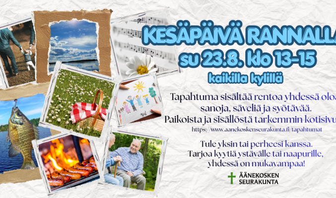 Kesäpäivä rannalla