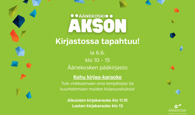 Äänekoski Äksön at the library