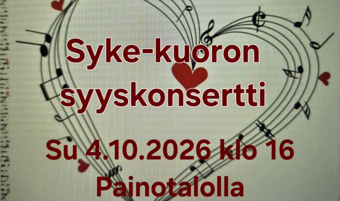 SYKE-KUORON SYYSKONSERTTI