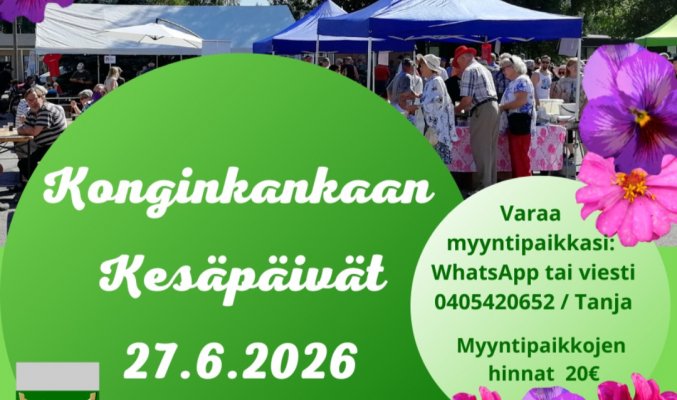 Konginkankaan Kesäpäivät 27.6.