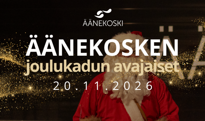 Äänekosken joulukadun avajaiset