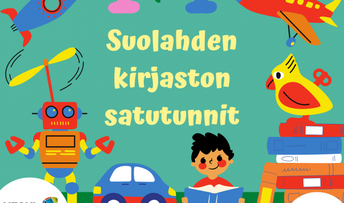 Satutunti Suolahden kirjastossa syyskuussa