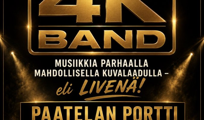 4k bändi at Paatelan portissa