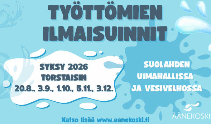 Työttömien ilmaisuinnit uimahalleissa