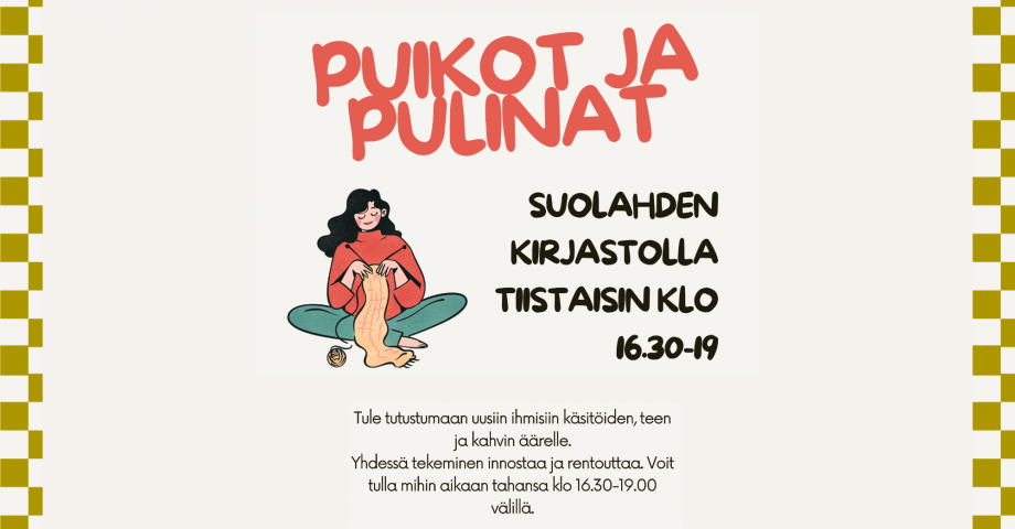 Puikot ja Pulinat Suolahden kirjastolla