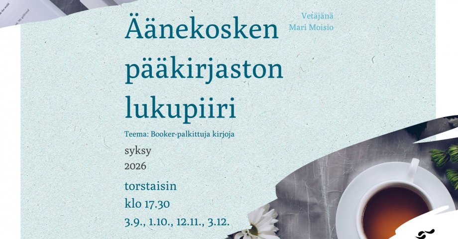 November book club at Äänekosken pääkirjasto