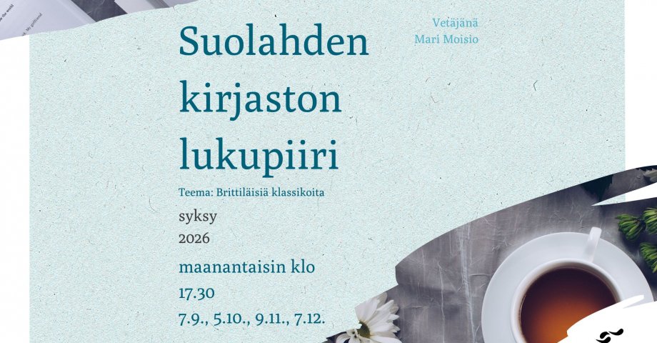 November Book Club at Suolahti Library