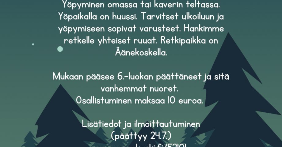 Nuorten telttayöretki