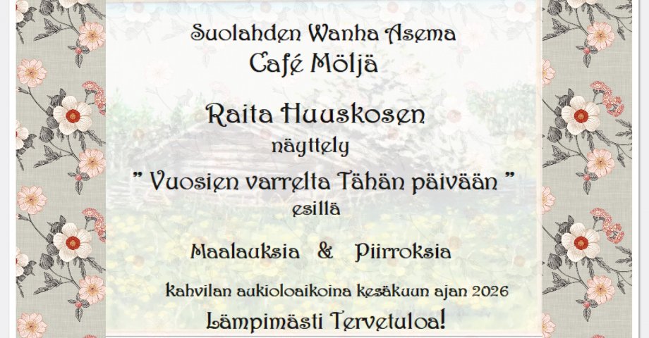 Vuosien varrelta Tähän päivään -taidenäyttely