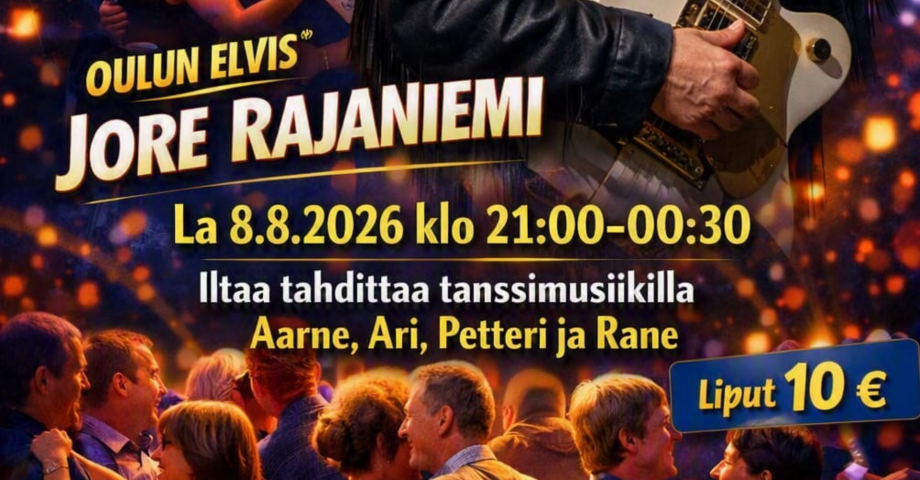 Kesäillan tanssit Paatelan Portissa: Jore Rajaniemi