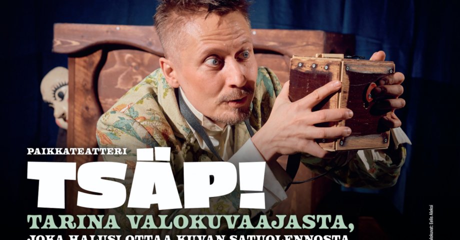 Tsäp! - tarina valokuvaajasta, joka halusi ottaa kuvan satuolennosta