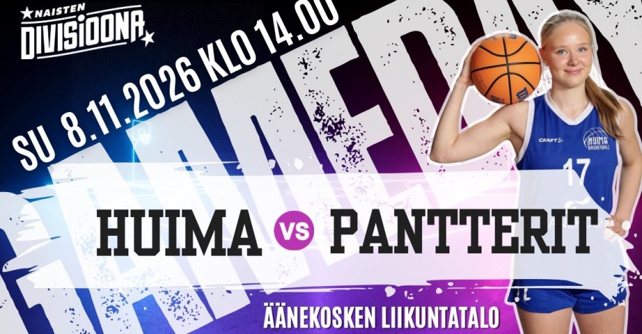 Naisten 1D - Äänekosken Huima vs. Pantterit