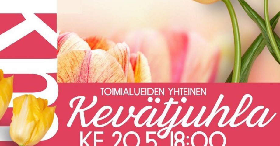 Toimialueiden yhteinen kevätjuhla