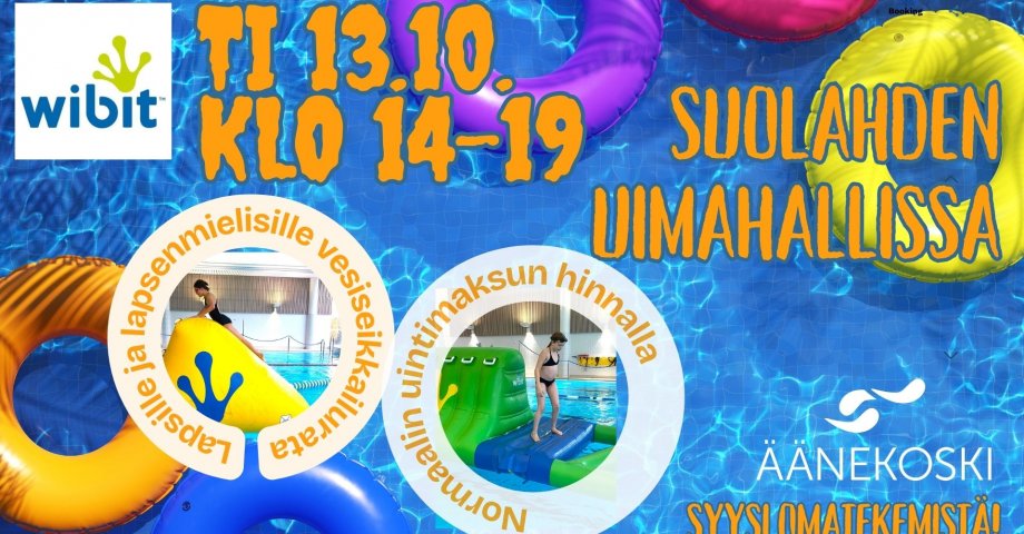 Wibit-vesiseikkailurata syyslomalaisille
