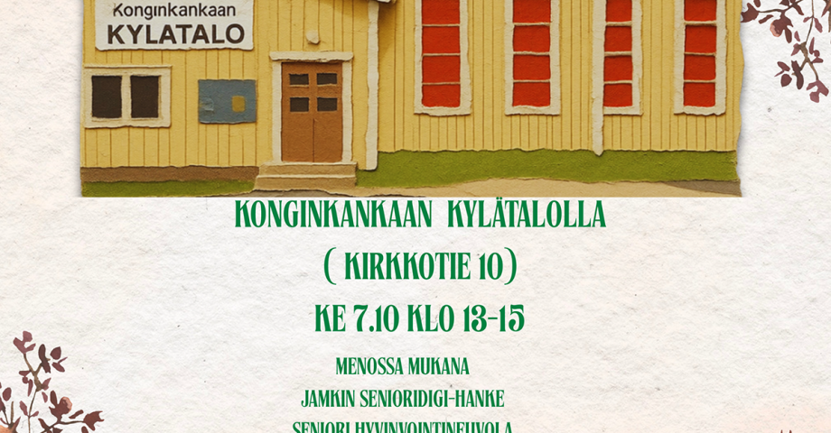 Yhteisöllinen toimintapäivä Konginkankaalla
