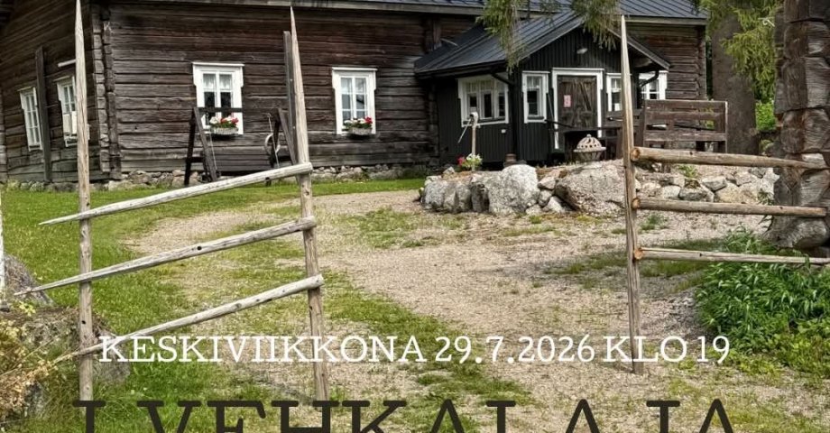 J.Vehkala and Louskuttajat perform at Vanha Riihelä