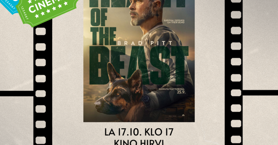 Free movie screening for young people: Heart of the beast at Kino Hirvi on Saturday 17 Oct at 17:00
