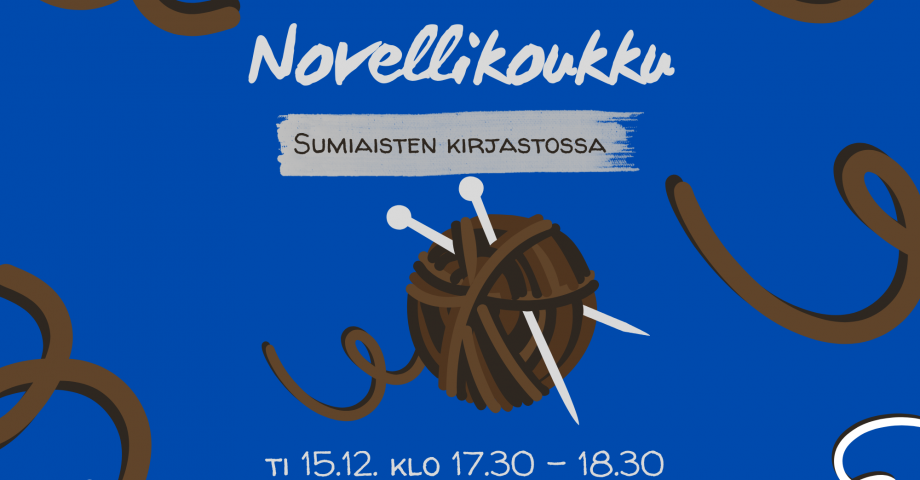 Novellikoukku Sumiaisten kirjastossa