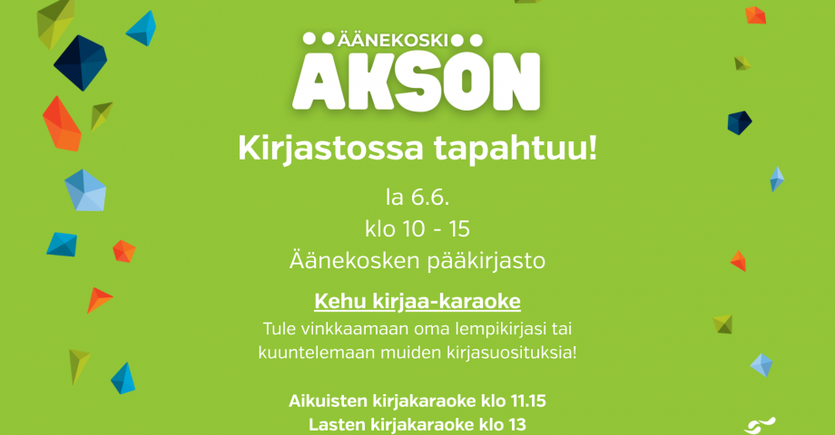 Äänekoski Äksön at the library