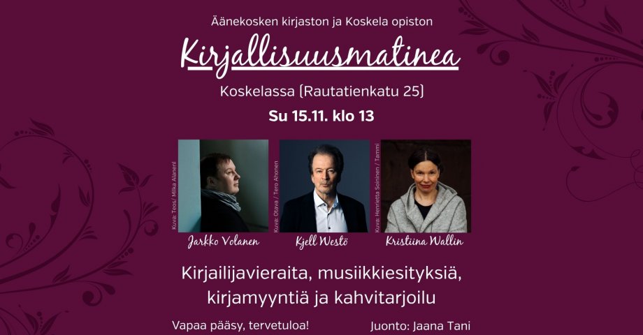 Kirjallisuusmatinea