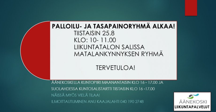 Palloilu- ja tasapainoryhmä