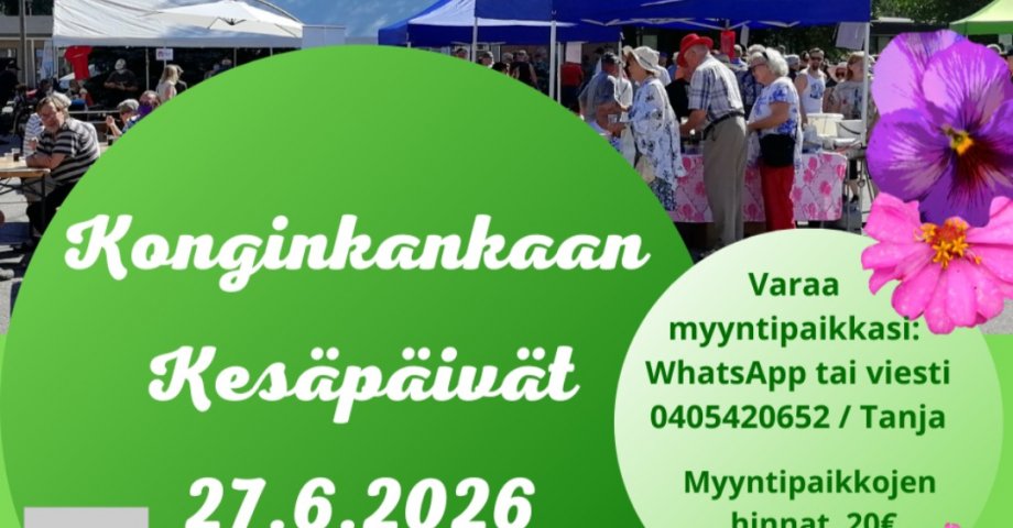 Konginkankaan Kesäpäivät 27.6.
