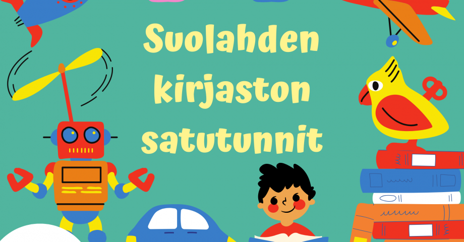 Satutunti Suolahden kirjastossa lokakuussa