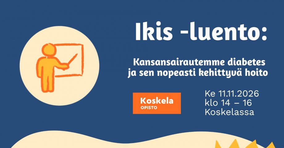 Kansansairautemme diabetes ja sen nopeasti kehittyvä hoito